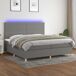 Cama box spring 200x200 Cama box spring 200x200 Azul