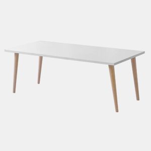 Mesa de Centro Couvet em Cambriano e Faia 90x40 cm para Sala de Estar ou Sala de Jantar