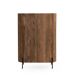 Aparador alto forma elíptica 2 puertas madera de mango Aparador alto forma elíptica 2 puertas madera de mango Madera