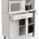 Armario Buffet de Cocina con 6 Puertas Armario Buffet de Cocina con 6 Puertas Blanco/ Madera