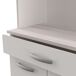 Armario Buffet de Cocina con 6 Puertas Armario Buffet de Cocina con 6 Puertas Blanco/ Madera
