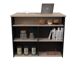 Isla Cocina Buh Mueble Auxiliar Jackson Isla Cocina Buh Mueble Auxiliar Jackson Negro/ Madera