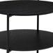 Mesa de Centro Redonda Kemi Mesa de Centro Redonda Kemi Negro