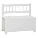 Baúl Dormitorio Infantil con Tapa Organizador Juguetes Baúl Dormitorio Infantil con Tapa Organizador Juguetes Blanco