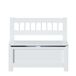 Baúl Dormitorio Infantil con Tapa Organizador Juguetes Baúl Dormitorio Infantil con Tapa Organizador Juguetes Blanco