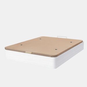 Móveis de corredor alto estilo neomoderno em branco fosco e carvalho 100 cm