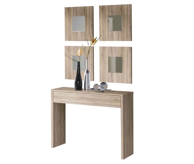 Mueble de entrada Recibidor Lupe Estilo Moderno 100