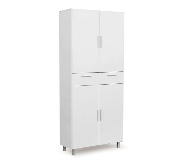 Mueble de cocina auxiliar perti color blanco 81x188 cm