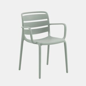 Pacote de 4 poltronas de polipropileno