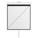 Pantalla de Proyector Plástico, Metal HOMCOM Pantalla de Proyector Plástico, Metal HOMCOM Blanco
