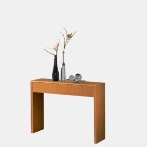 Móvel de Corredor Cosola com 4 Espelhos Lupe 100x76x30cm Cor Cereja