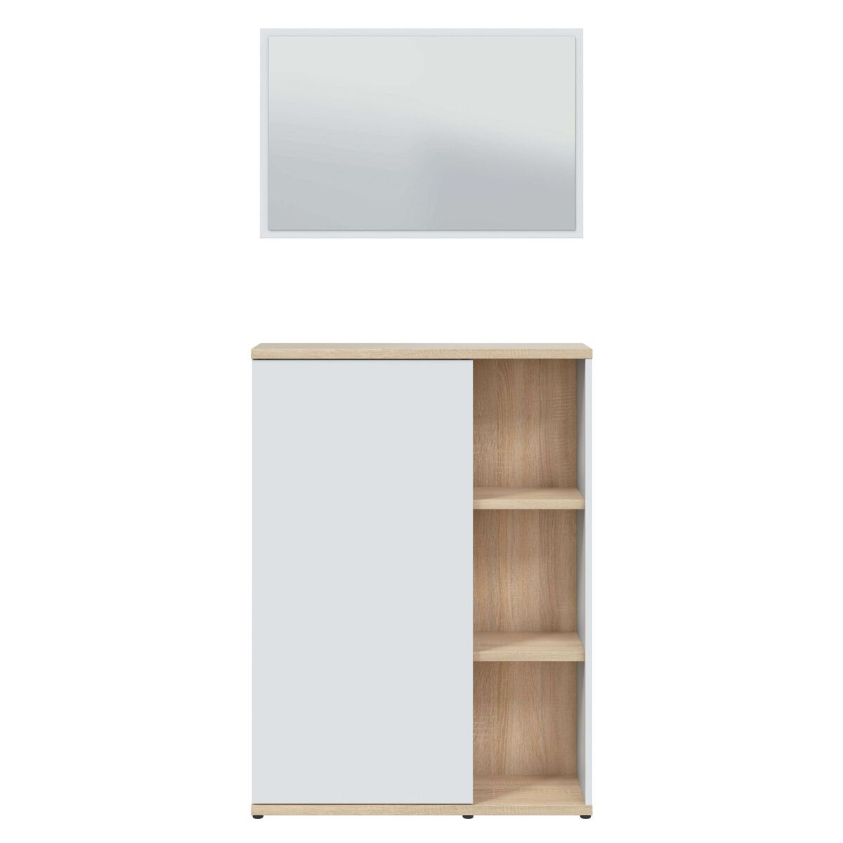 Mueble Recibidor con Espejo Adhara 1P