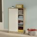 Armario Multiusos Bajo 2 Puertas Correderas Armario Multiusos Bajo 2 Puertas Correderas Blanco/ Madera