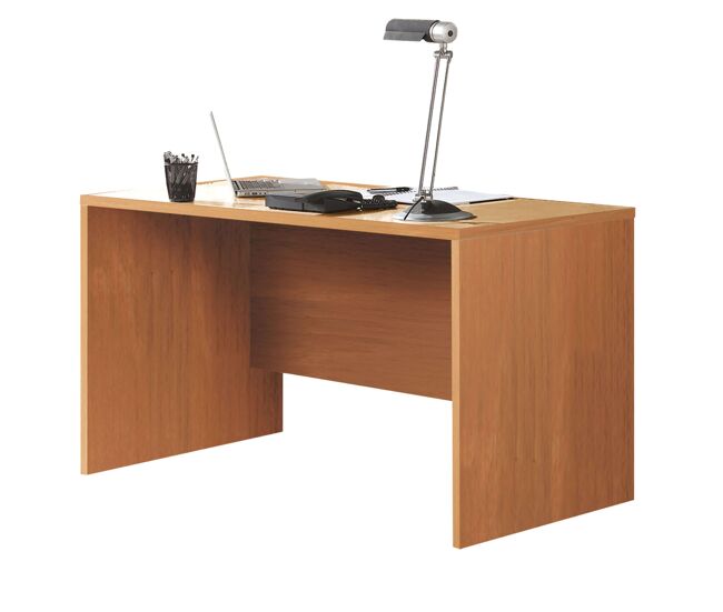 Mesa escritorio clásica cerezo 150x75x75cm oficina