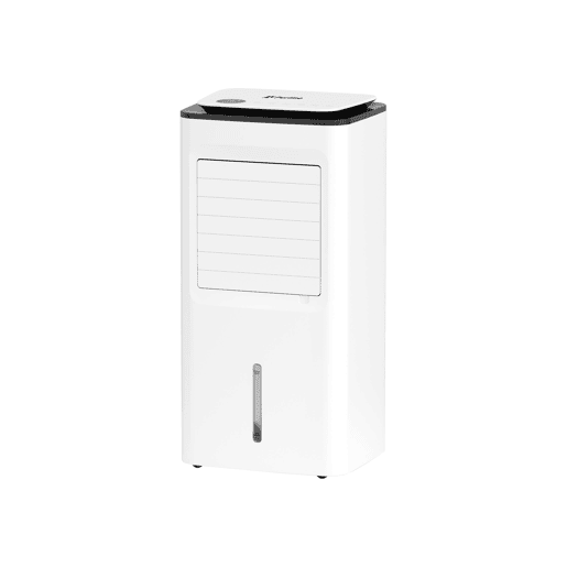 Aparelho de ar condicionado evaporativo com 3 velocidades e um caudal de 1500 m3h.