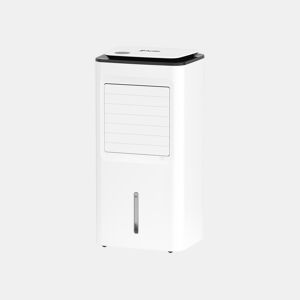 Aparelho de ar condicionado evaporativo com 3 velocidades e um caudal de 1500 m3h.
