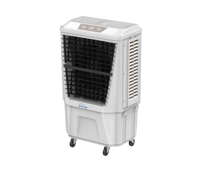 Climatizador con triple panel evaporativo, 3 velocidades, temporizador (24h) y oscilación automática