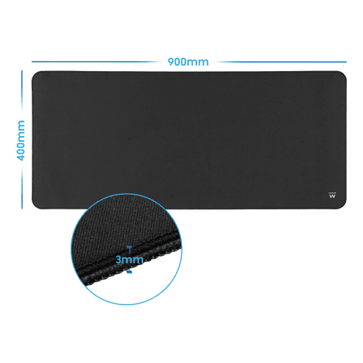 Tapete de Rato Ewent EW3182 Preto