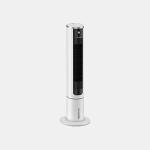 Arrefecedor evaporativo com abertura para enchimento superior. Filtro de celulose lavável. Controlo digital LED. Oscilação horizontal automática
