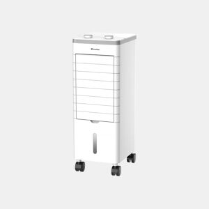 Arrefecedor evaporativo compacto com persianas dobráveis Design compacto. 60W. Caudal: 350m3h.