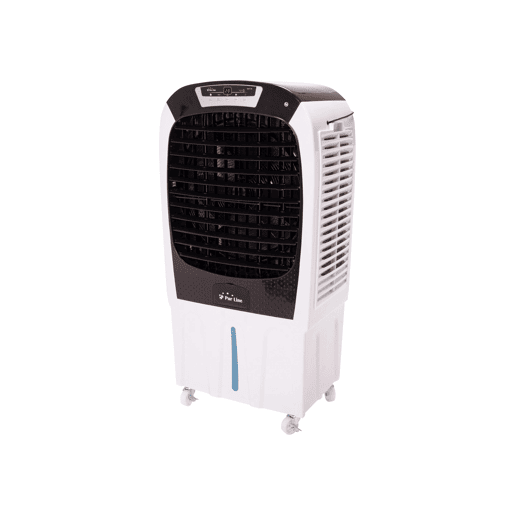 Arrefecedor evaporativo com painel LED, 3 velocidades, temporizador e oscilação automática