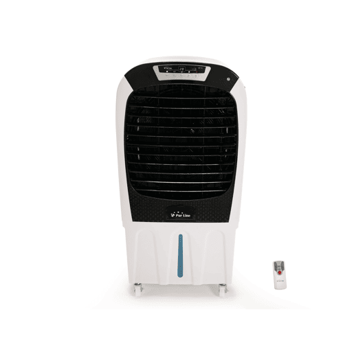 Arrefecedor evaporativo com painel LED, 3 velocidades, temporizador e oscilação automática
