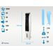 Climatizador evaporativo de gran caudal con ruedas Climatizador evaporativo de gran caudal con ruedas Blanco