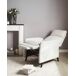 Beliani Sillón reclinable SELVIK Beliani Sillón reclinable SELVIK Crema