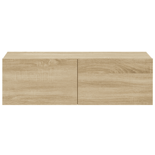 Móveis parede TV - Armários TV 2pcs 100x30x30 cm derivados madeira sonoma