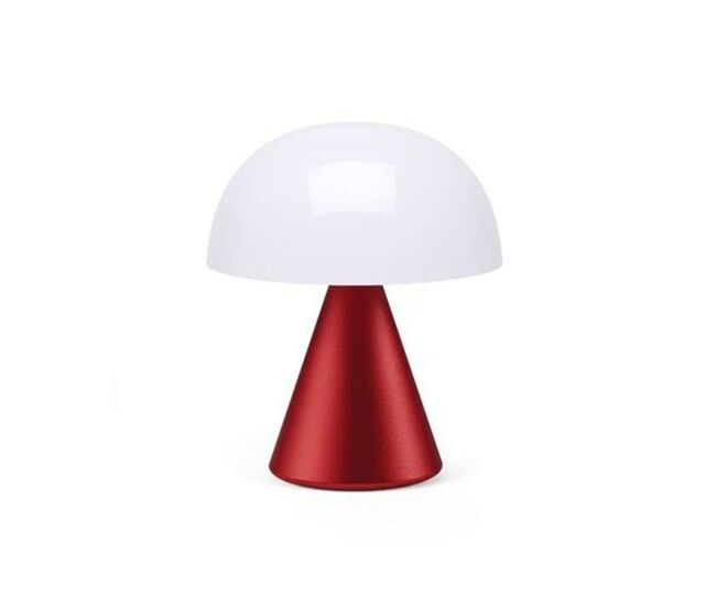 Lámpara de escritorio lexon rojo oscuro aluminio abs
