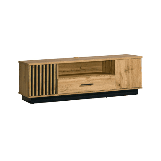 Móvel TV AMBIHOME MELO - Carvalho Wotan, C155xP40xA42cm Móvel TV AMBIHOME MELO - Carvalho Wotan, C155xP40xA42cm