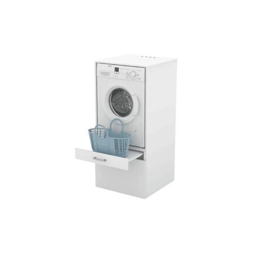 Móvel AMBIHOME AKA 01, para máquina de lavar, ctabuleiro e gaveta