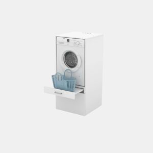 Móvel AMBIHOME AKA 01, para máquina de lavar, ctabuleiro e gaveta