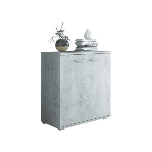 Móvel Auxiliar AMBIHOME GUZ - Betão, C71xP35xA76cm