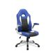 Silla de escritorio gamer Victoria en Cuero sintético Silla de escritorio gamer Victoria en Cuero sintético Azul