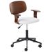 Beliani Silla de oficina GUNNISON Beliani Silla de oficina GUNNISON Gris Claro