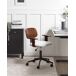 Beliani Silla de oficina GUNNISON Beliani Silla de oficina GUNNISON Gris Claro