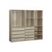 Vestidor modular de 3 elementos 200 Vestidor modular de 3 elementos 200 Madera