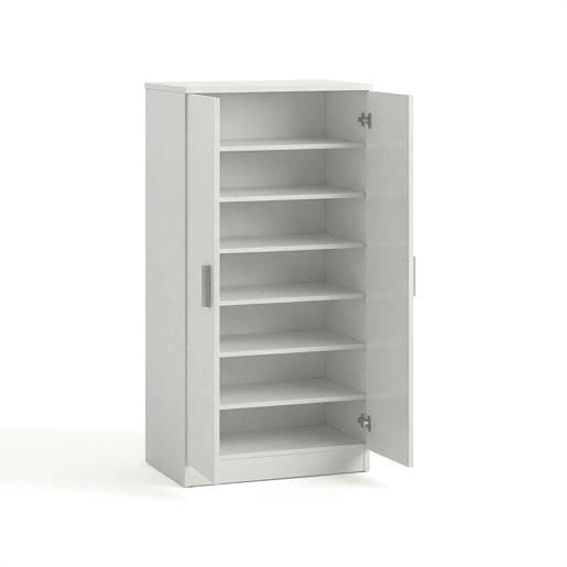Sapateira Liam 55 Artik White (Branco mate) 55 x 108 x 36 cm