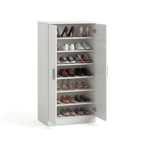Sapateira Liam 55 Artik White (Branco mate) 55 x 108 x 36 cm