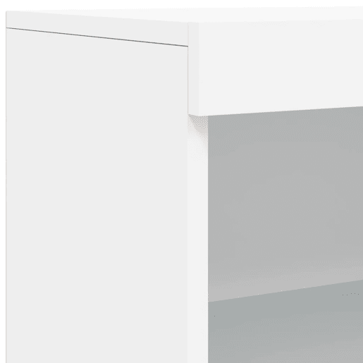 vidaXL Aparador com luzes LED 181,5x37x100 cm branco vidaXL Aparador com luzes LED 181,5x37x100 cm branco