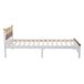 Cama individual Cama individual Blanco/ Madera