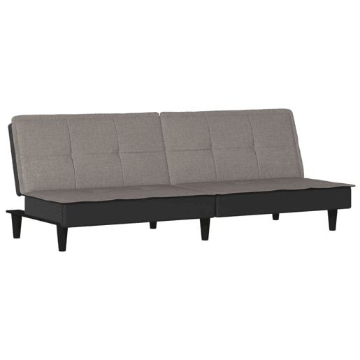 Sofá-cama, Sofá conversível tecido cinzento-acastanhado Sofá-cama, Sofá conversível tecido cinzento-acastanhado