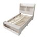 Camas individuales 98x240 Camas individuales 98x240 Blanco