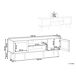 Beliani Mueble TV ALBANY Beliani Mueble TV ALBANY Madera Clara