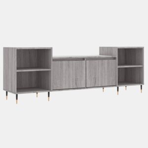 Móvel de TV - Modulo de TV - Armário de TV 160x35x55 cm derivados de madeira cinzento sonoma