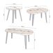 Mesa redonda extensible Berg 120x120 Mesa redonda extensible Berg 120x120 Negro/ Madera