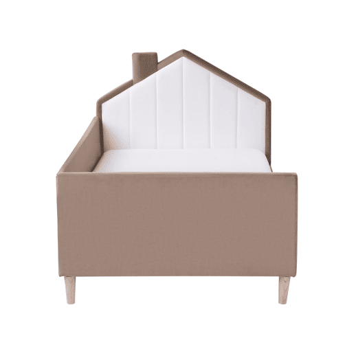 Beliani Cama infantil Veludo KERVAN Beliani Cama infantil Veludo KERVAN