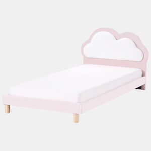 Beliani Cama infantil Veludo MAZOU