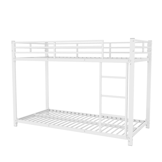 Beliche de ferro para crianças 90x200 cm - Branco Beliche de ferro para crianças 90x200 cm - Branco